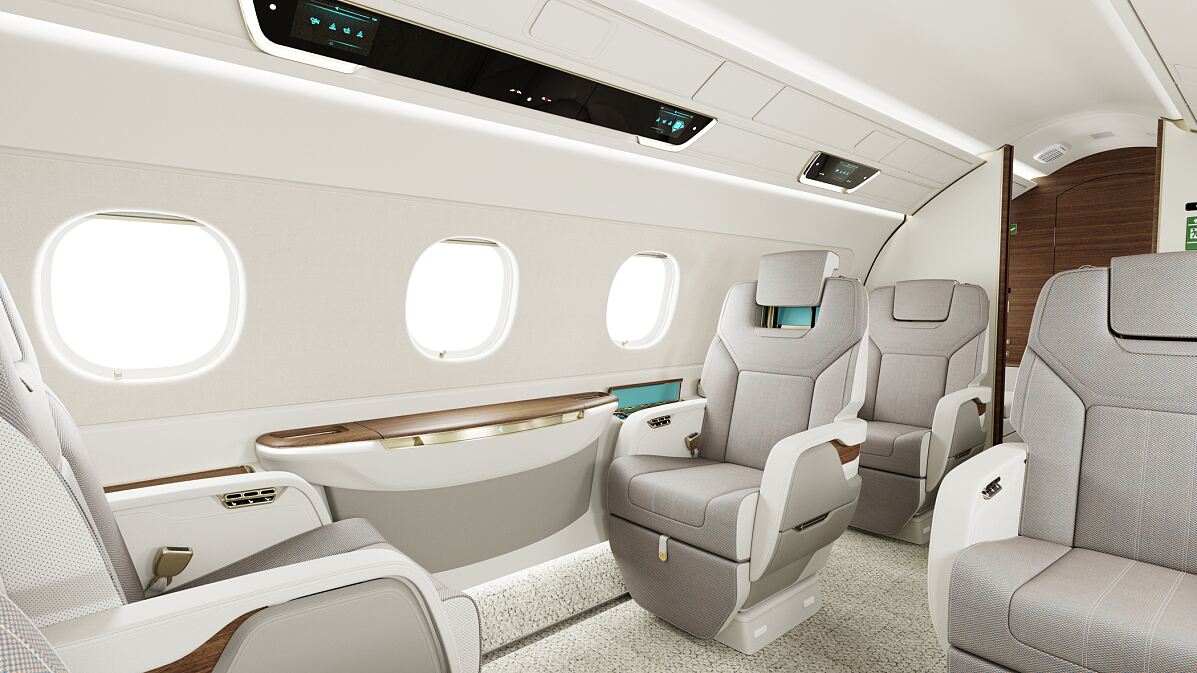 Interior of Praetor 500E