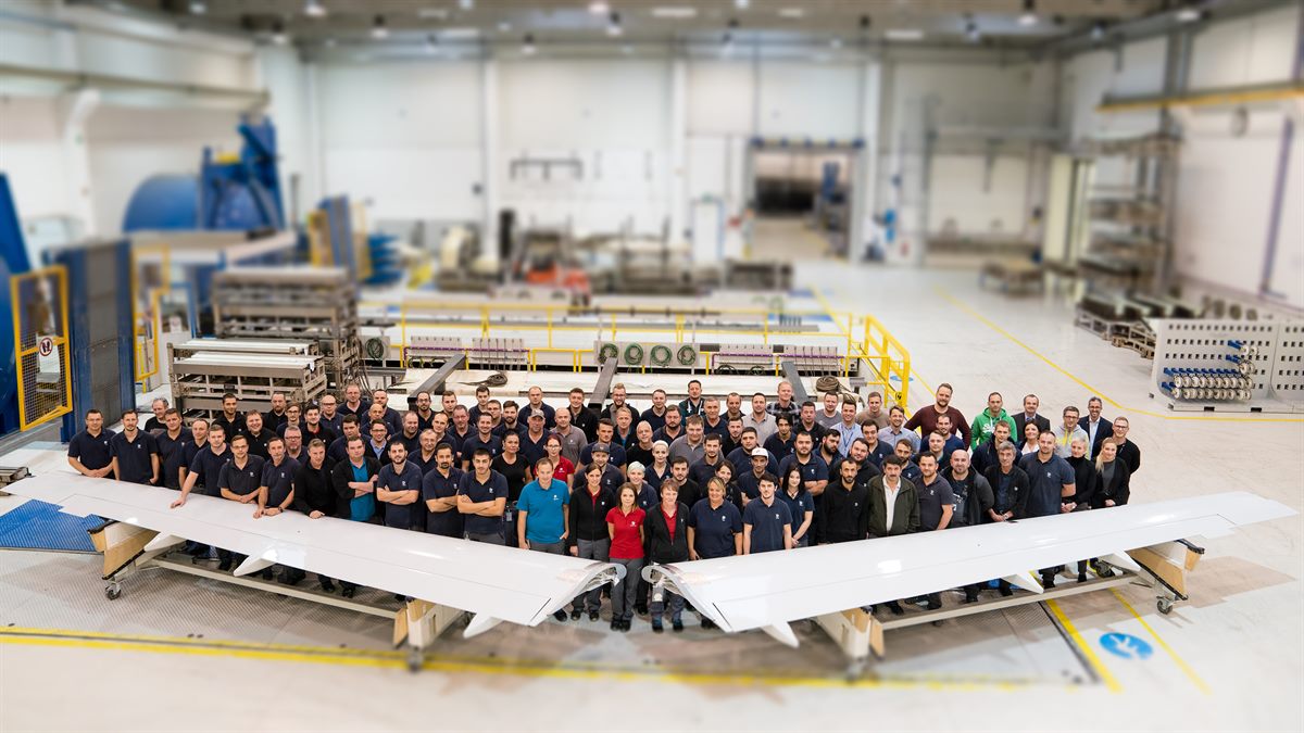 1000stes Lieferung A321 Landeklappe 