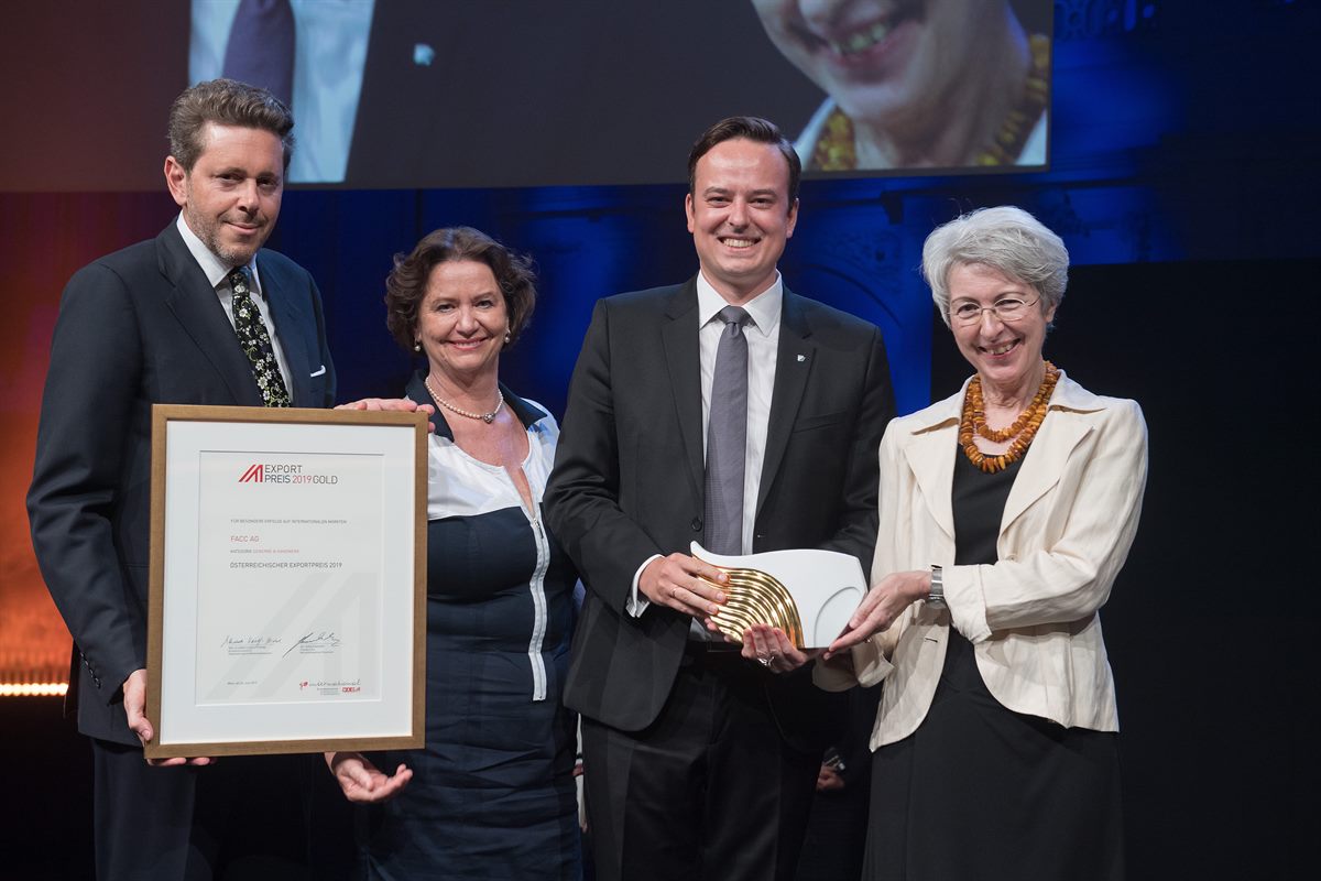 Exportpreis 2019 in Gold