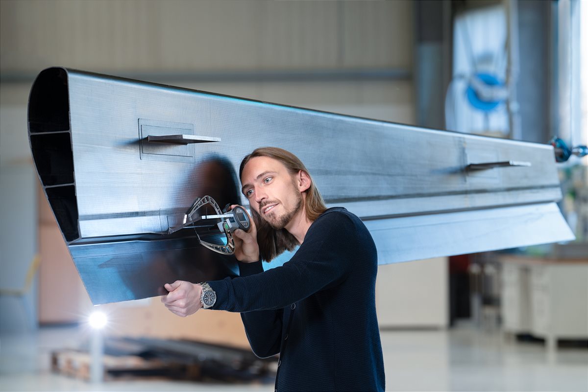 Wing of Tomorrow - Landeklappe