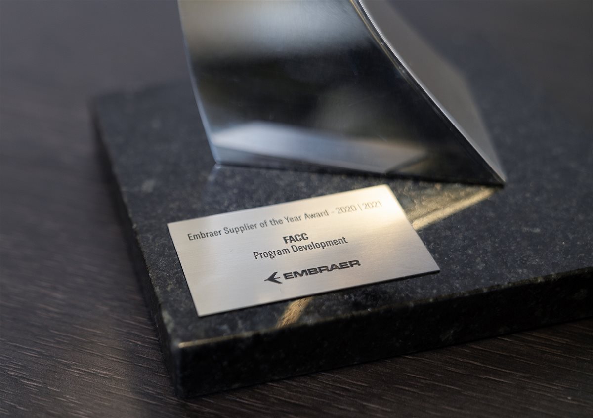 Embraer Supplier Award 2021