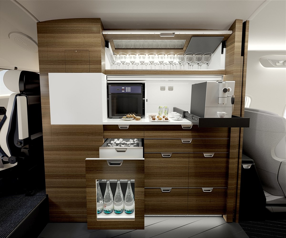 Challenger 3500 Kabine