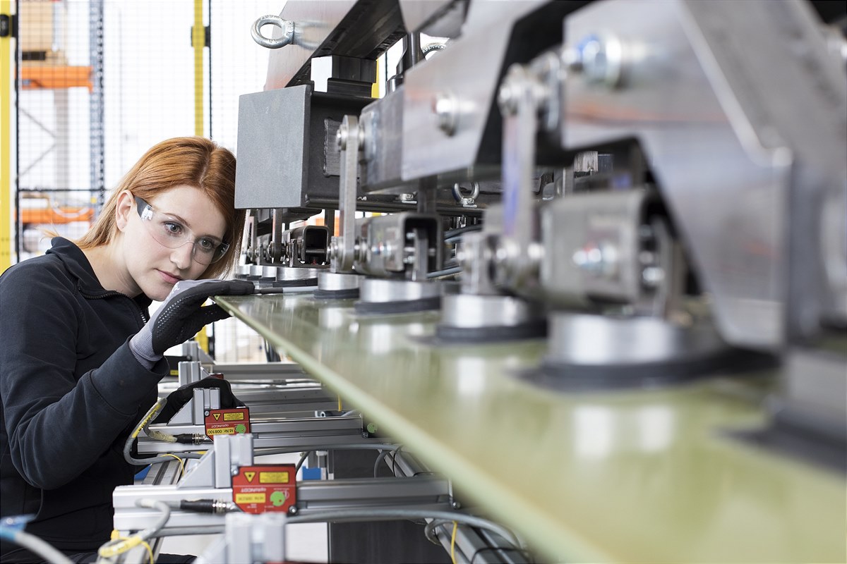 Prüftechnologie im Einsatz